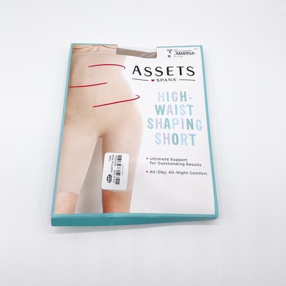 Assets By Spanx High-Waist Shaping Shorts - Ultimate Support - All-Day Comfort - Picture 1 of 2